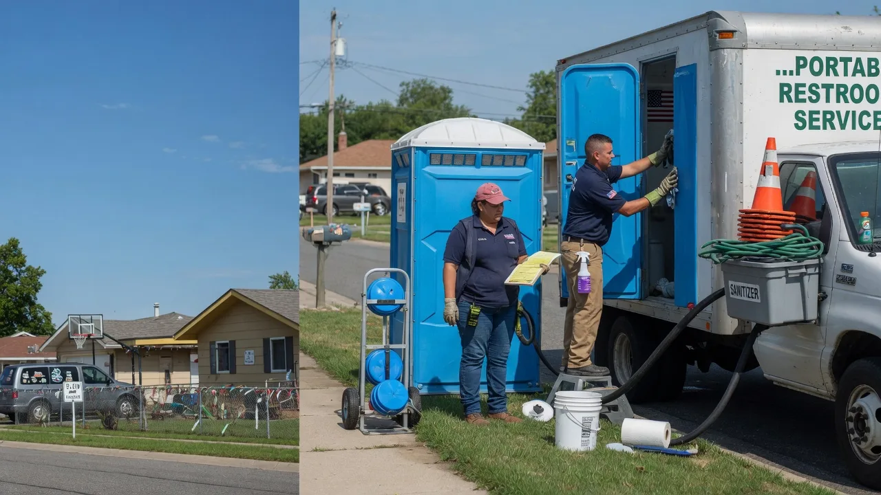 Portable Toilet Rental in De Mossville, KY near me